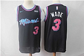 Heat 3 Dwyane Wade Black 2018 19 City Edition Nike Swingman Jersey,baseball caps,new era cap wholesale,wholesale hats